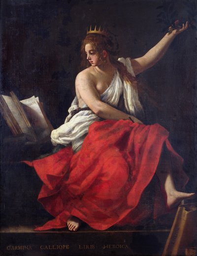 Calliope, Muse of Epic Poetry by Giovanni Baglione